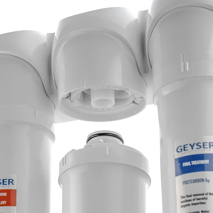 Сменные картриджи проточного фильтра под мойку Гейзер Смарт Макс