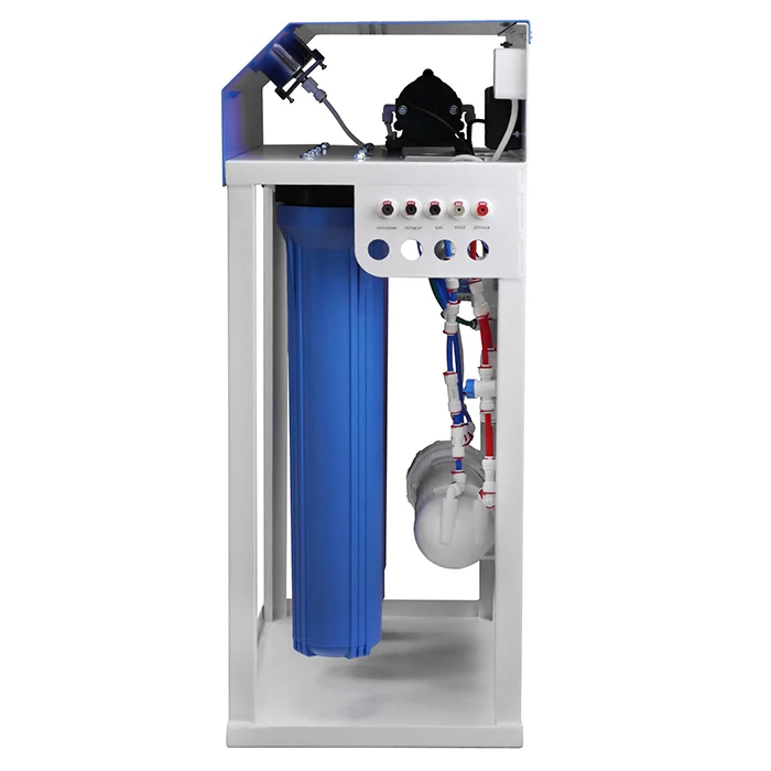 Профессиональная прямоточная система обратного осмоса Гейзер Престиж Макси 1500 подключения