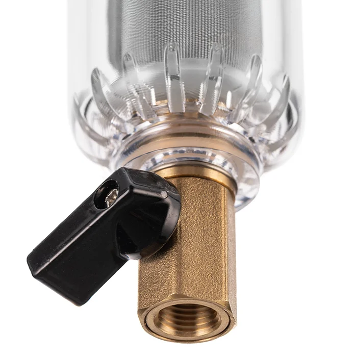 Сетчатый магистральный фильтр Гейзер Хит SE 3/4 дюйма с ручной промывкой