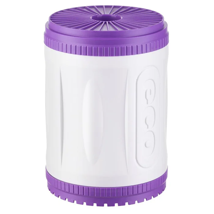 Картридж Гейзер ЭКО Макс для жёсткой воды: трёхступенчатая очистка с Арагон Макс, АкваСофт и углём с серебром для фильтра Гейзер-Эко