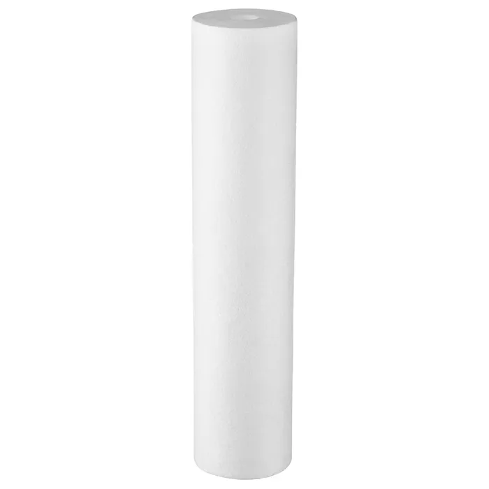 Картридж механической очистки Гейзер PP-0,5 20ВВ: ультратонкая фильтрация ржавчины, песка, взвесей 0,5 мкм для холодной воды, стандарт Big Blue 20