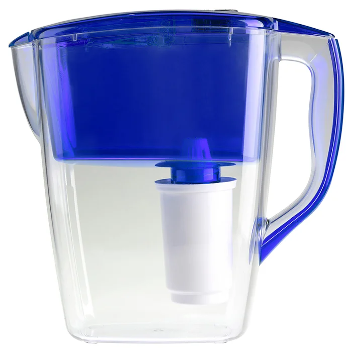 Фильтр-кувшин для воды Гейзер Геркулес белый с синей крышкой