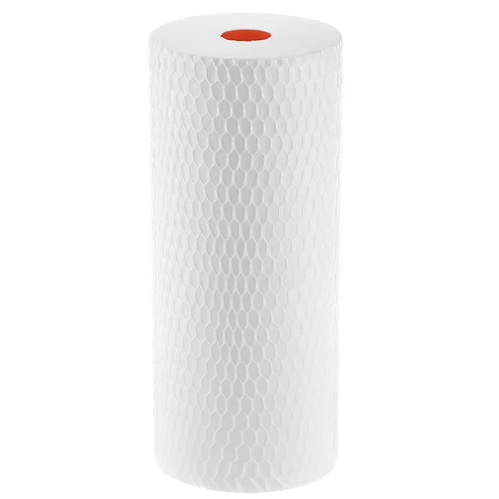 Картридж механической очистки Гейзер ПФМГ 10/5 - 10ВВ: градиентная пористость 10→5 мкм для фильтрации горячей и холодной воды, стандарт Big Blue 10