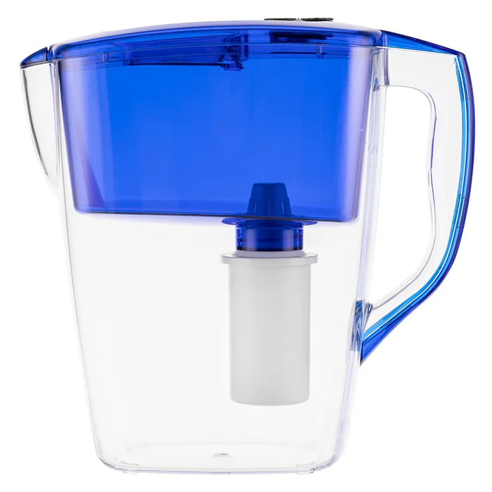 Фильтр-кувшин для воды Гейзер Орион белый с синей крышкой