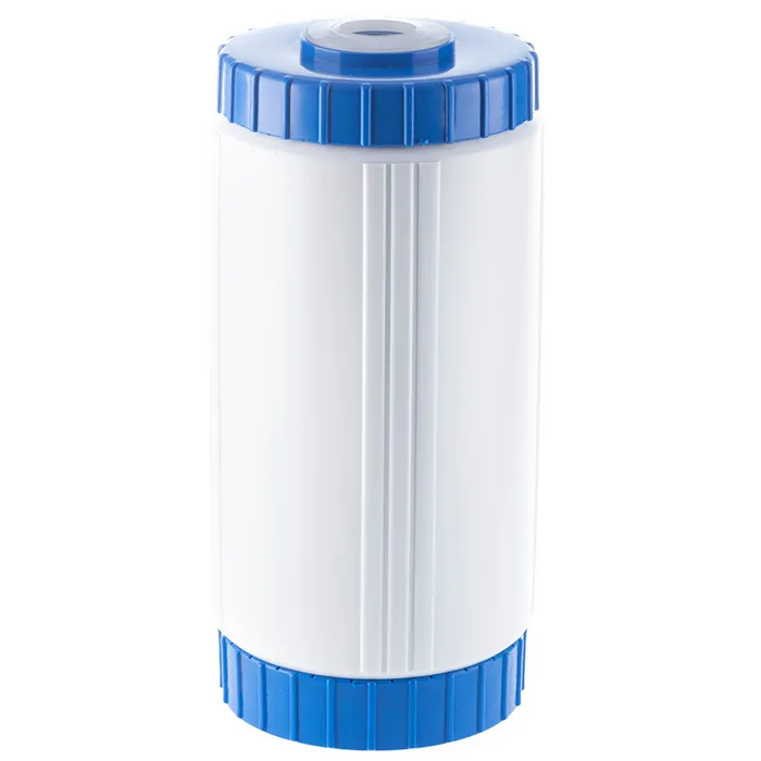 Картридж обезжелезивания Гейзер WsFe 10ВВ: каталитическое удаление железа и марганца без реагентов, стандарт Big Blue 10