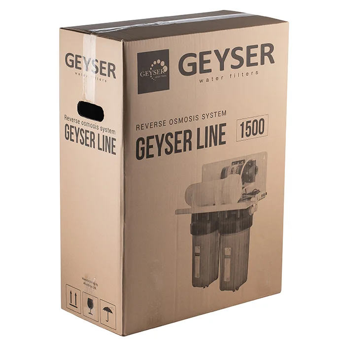 Обратный осмос Гейзер Лайн 1500 в коробке