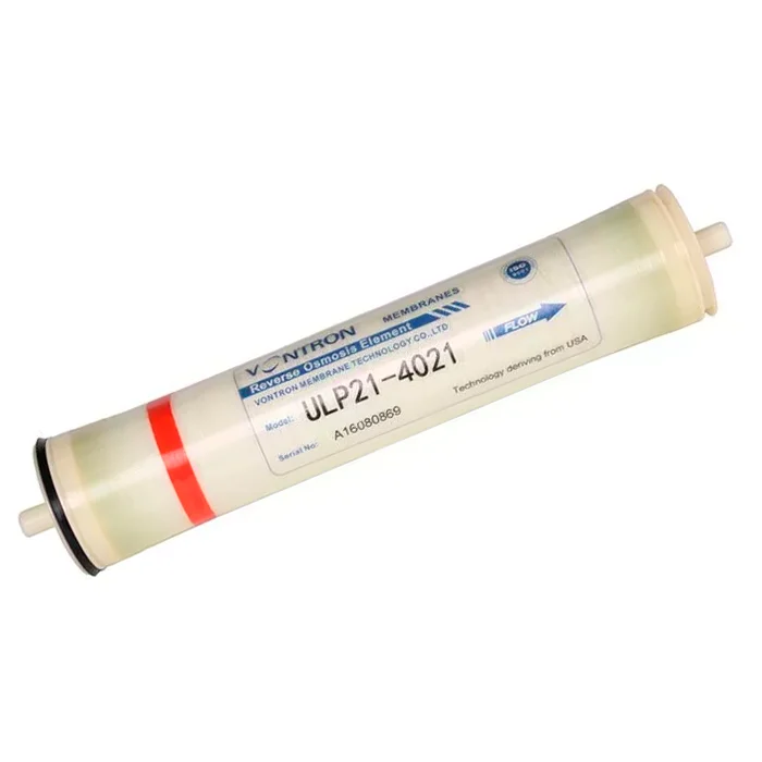 Мембрана обратного осмоса Vontron ULP21-4021 в корпусе 4×21 дюйма для энергоэффективной очистки пресной воды