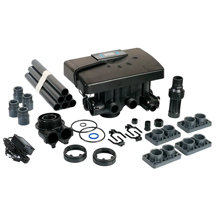 Комплект клапана F135A Twin: блок питания, дренажный фитинг, реагентный уголок