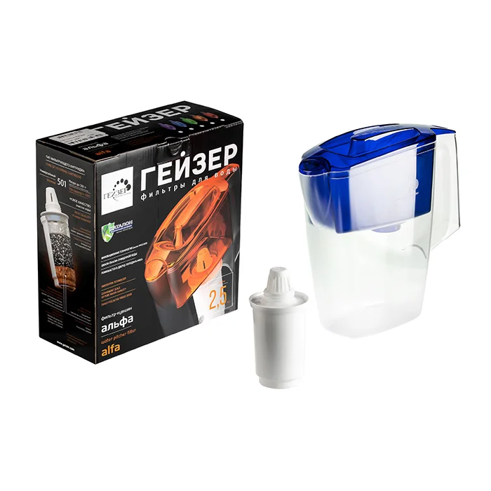 Фильтр-кувшин для воды Гейзер Альфа комплект