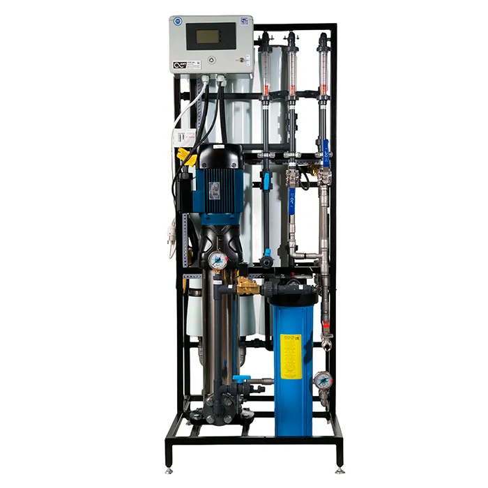 Промышленная установка обратного осмоса AWT ROB-500L для очистки солоноватой воды с контроллером и насосом