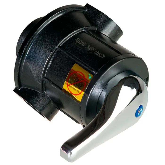 Ручной клапан Runxin F56A2 для систем водоподготовки: металлическая ручка управления