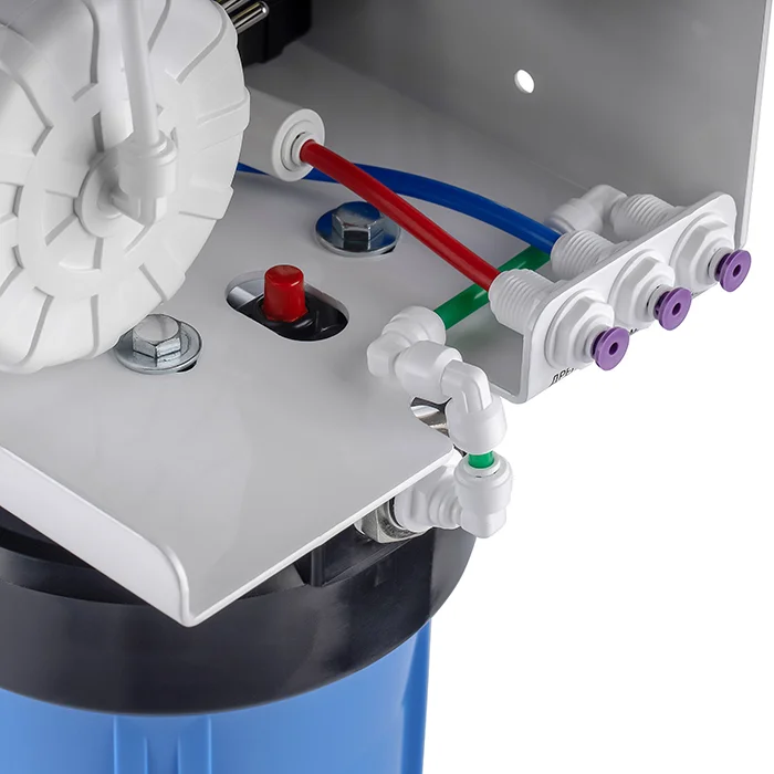 Порты подключения системы обратного осмоса Гейзер Лайн 1500