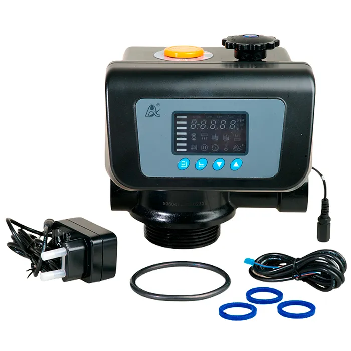 Автоматический клапан управления Runxin F67B1 для систем фильтрации воды с LED-дисплеем