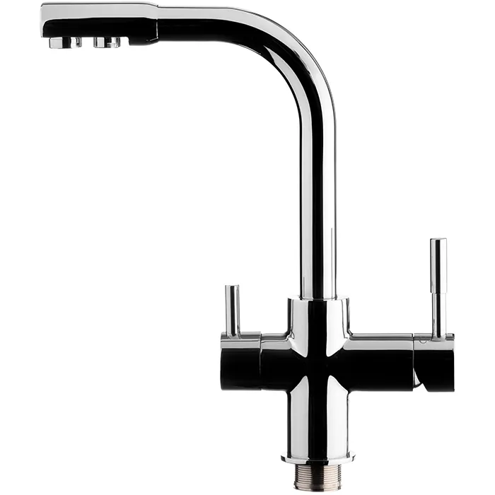 Комбинированный смеситель Гейзер Lux для кухни - два крана в одном