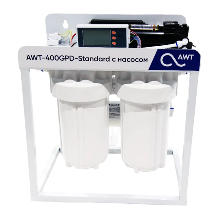 Система обратного осмоса AWT Standard RO-400 с контроллером и краном чистой воды