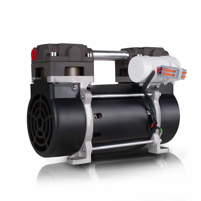 Поршневой бесмасляный компрессор Pertsev HC100C с кронштейном для настенного монтажа