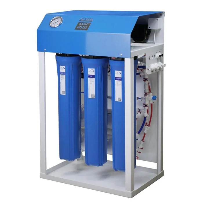 Полупромышленная система обратного осмоса Гейзер Престиж Макси 8000 для ресторанов и кафе