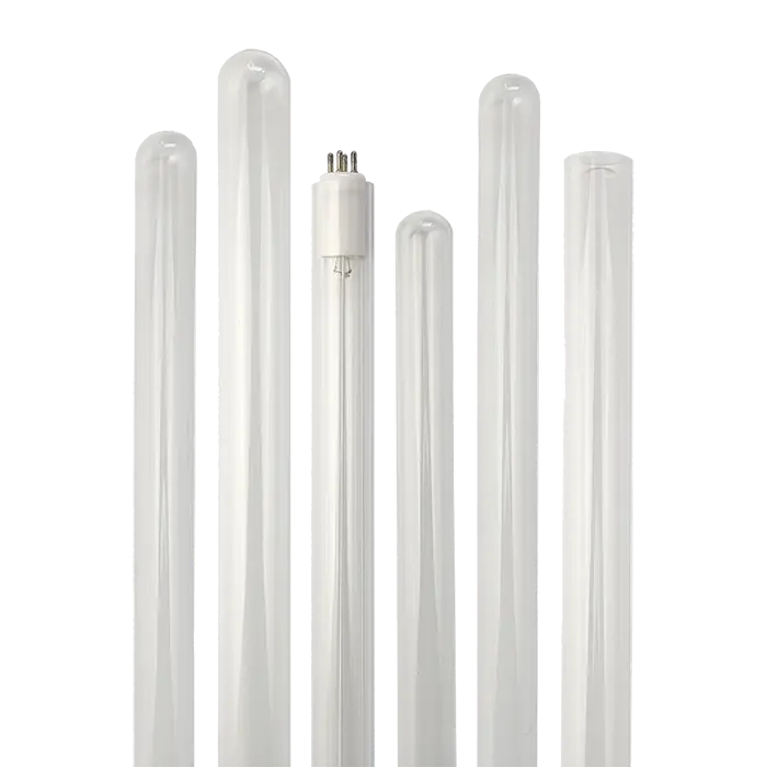 Кварцевый чехол 28,8×1,9×1180 мм для UVL Aqua-120 — запаянная защитная трубка из высокопрозрачного кварца