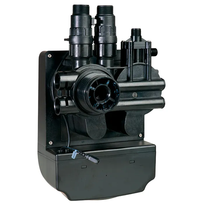 Конфигурация клапана F73 с двумя фильтровальными баками для бесперебойной работы