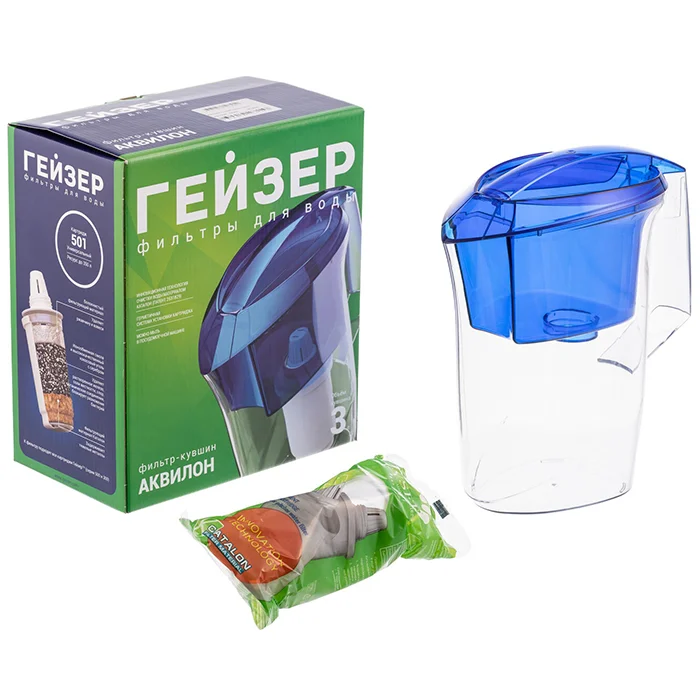 Фильтр-кувшин для воды Гейзер Аквилон комплект