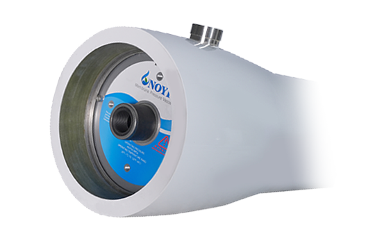 Корпус для четырёх мембран обратного осмоса Noyi 8040-NY8-S-300-4-1A2A-3-W-G с боковым портом из нержавеющей стали SS304