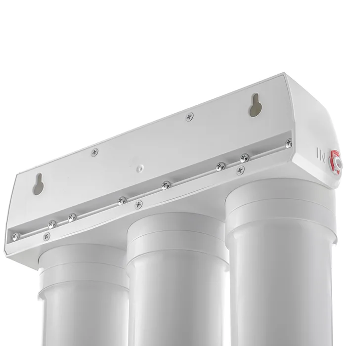 Проточный фильтр для воды Гейзер Смарт Макс под мойку для воды монтаж