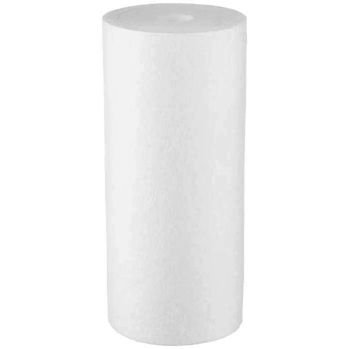 Картридж механической очистки Гейзер PP-50 10ВВ: грубая фильтрация ржавчины, песка, окалины 50 мкм для холодной воды, стандарт Big Blue 10