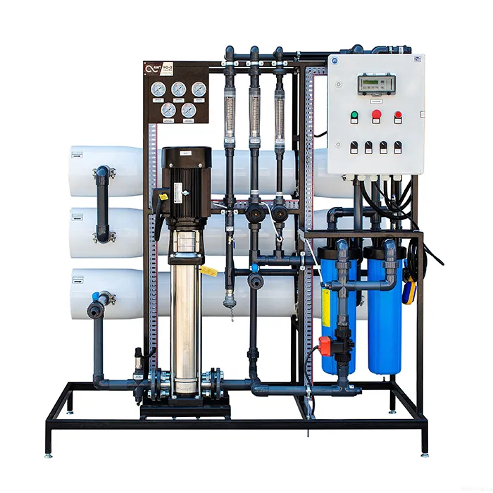 Промышленная установка обратного осмоса AWT RO-3 с тремя корпусами 8040-1W