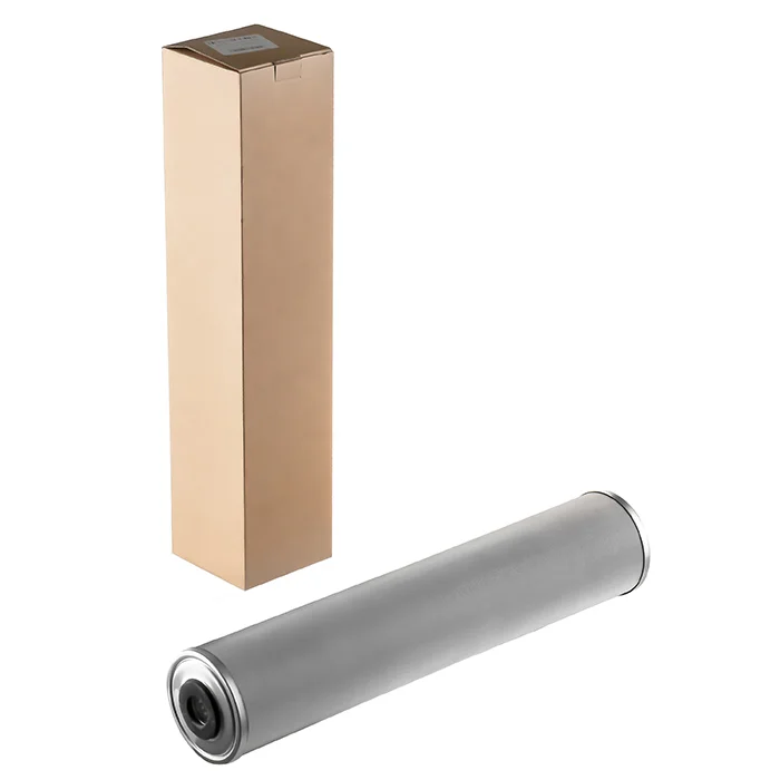 Многоразовый картридж СНК 50 - 20ВВ с нержавеющей сеткой 50 мкм большого формата: тонкая механическая фильтрация горячей и холодной воды, промывка вместо замены, стандарт Big Blue 20