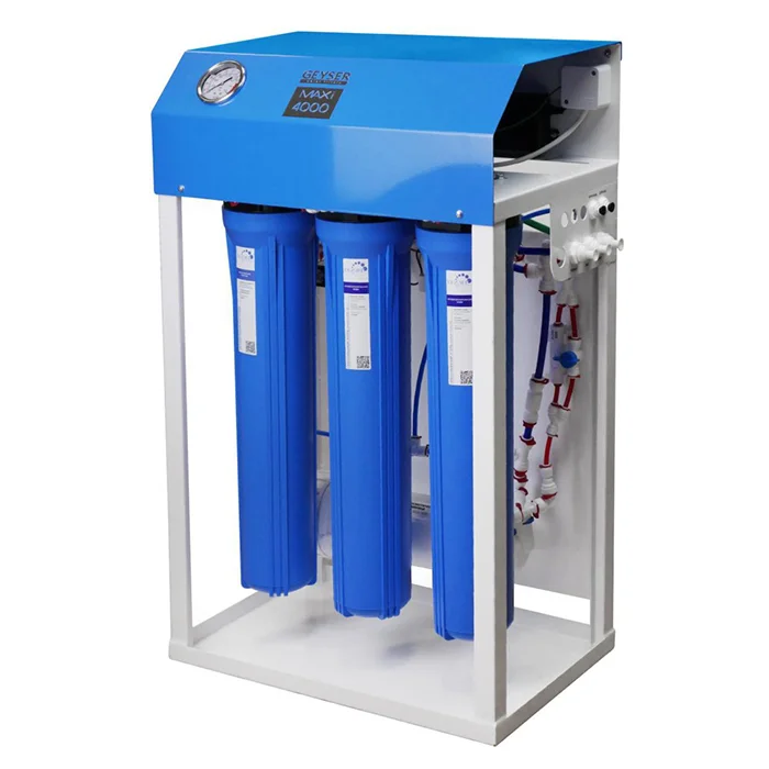 Полупромышленная система обратного осмоса Гейзер Престиж Макси 4000 для ресторанов и кафе