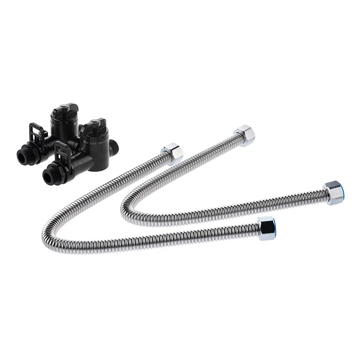 Кабинетный умягчитель воды Гейзер-Aquachief 1035 RX Cabinet байпас и гибкая подводка