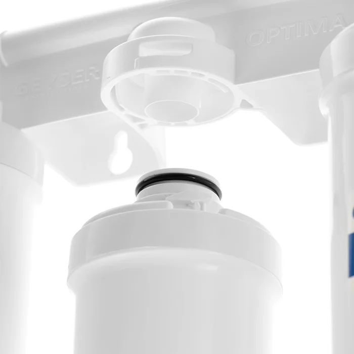 Сменные картриджи для проточного фильтра под мойку Гейзер Оптима (для комплексной очистки)