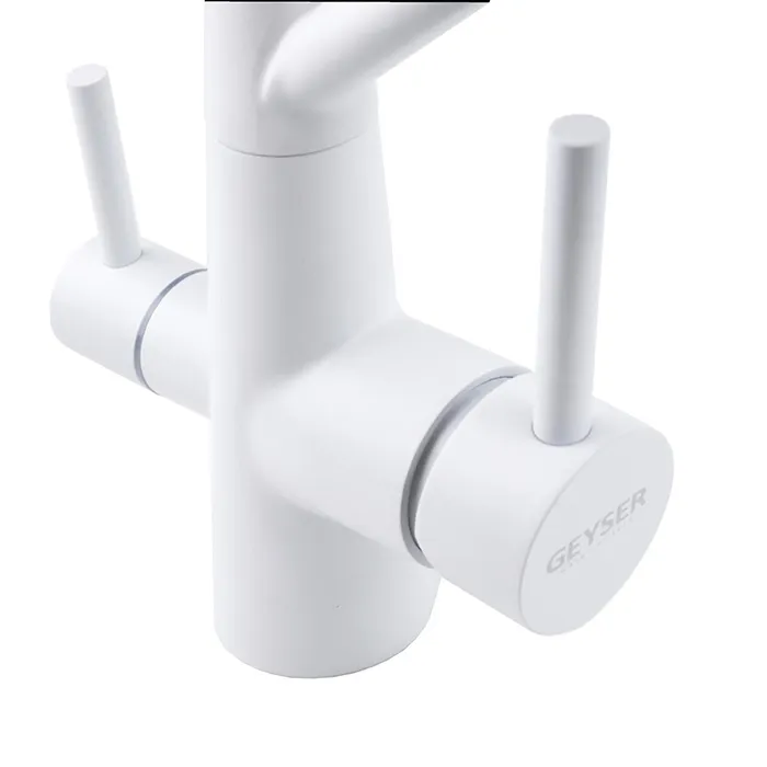 Смеситель Гейзер Ниагара (белый)
