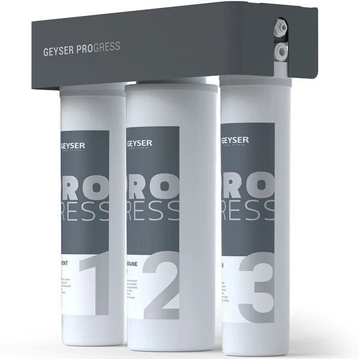 Прямоточная система обратного осмоса Гейзер Прогресс