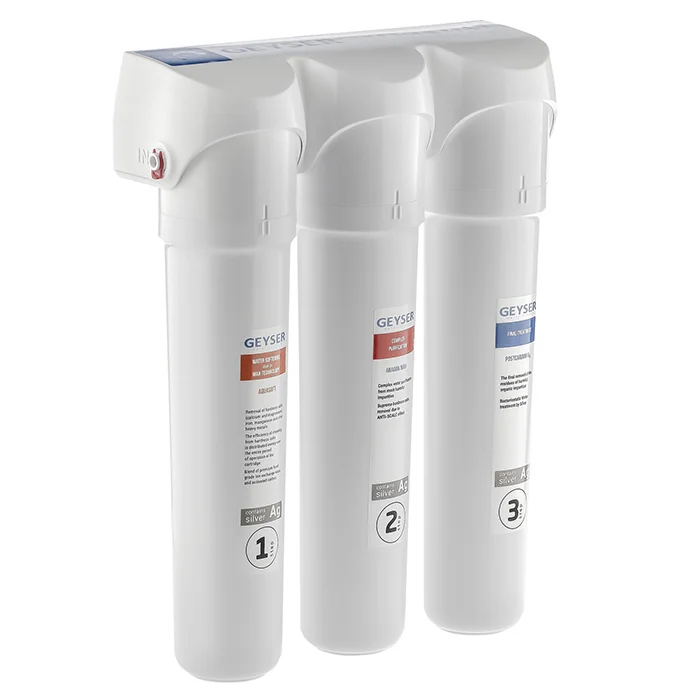 Проточный фильтр для воды Гейзер Смарт Макс под мойку для воды технология Smart без крана