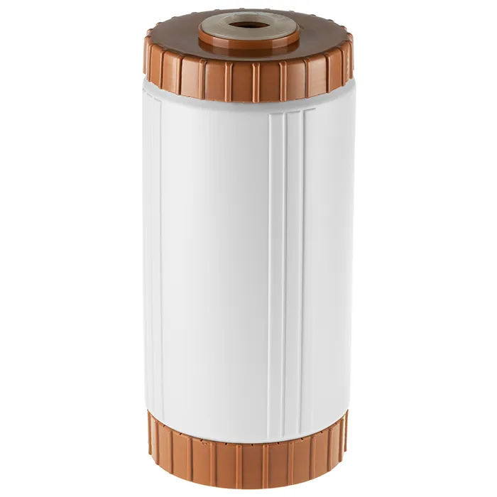 Картридж обезжелезивания Гейзер RsFe 10ВВ: каталитическое удаление железа и марганца без реагентов, стандарт Big Blue 10