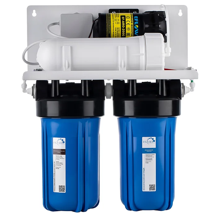 Полупромышленная система обратного осмоса Гейзер Лайн 1500 для ресторана без накопительного бака