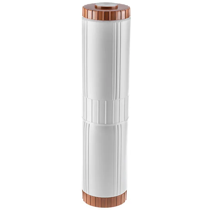 Картридж обезжелезивания Гейзер WsFe 20ВВ: каталитическое удаление железа и марганца без реагентов, стандарт Big Blue 20