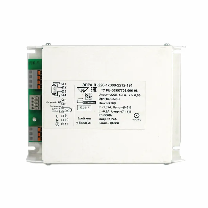ЭПРА Л-220-1х300-2212-191 для УФ лампы мощностью до 300 Вт