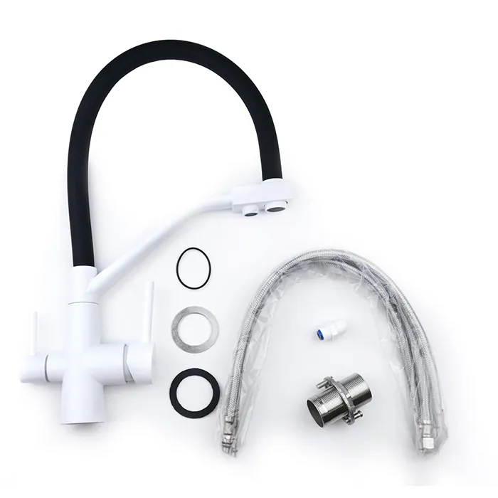 Смеситель Гейзер Ниагара (белый)