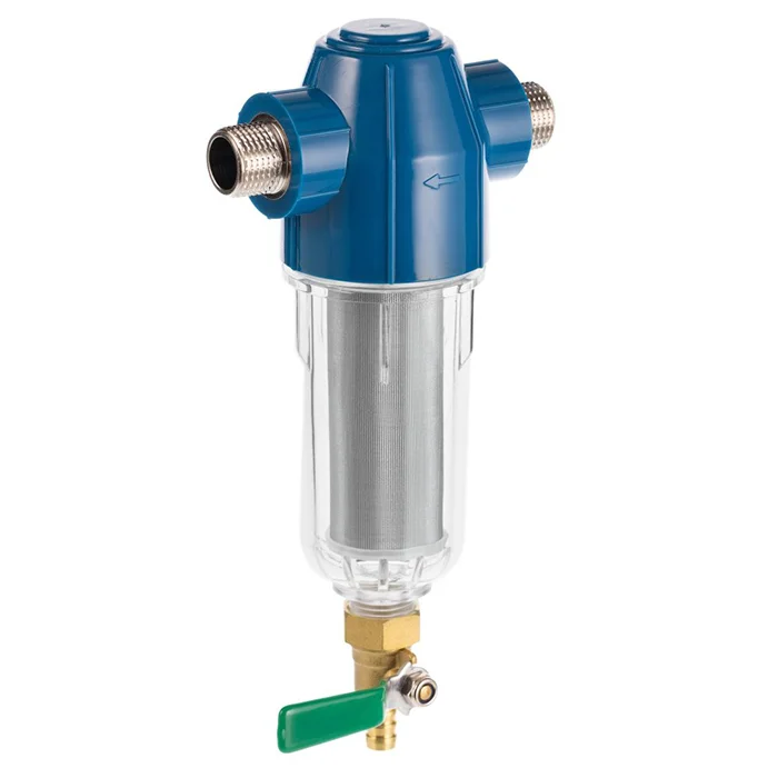 Сетчатый магистральный фильтр Гейзер Хит SE 1/2 дюйма для механической очистки холодной воды