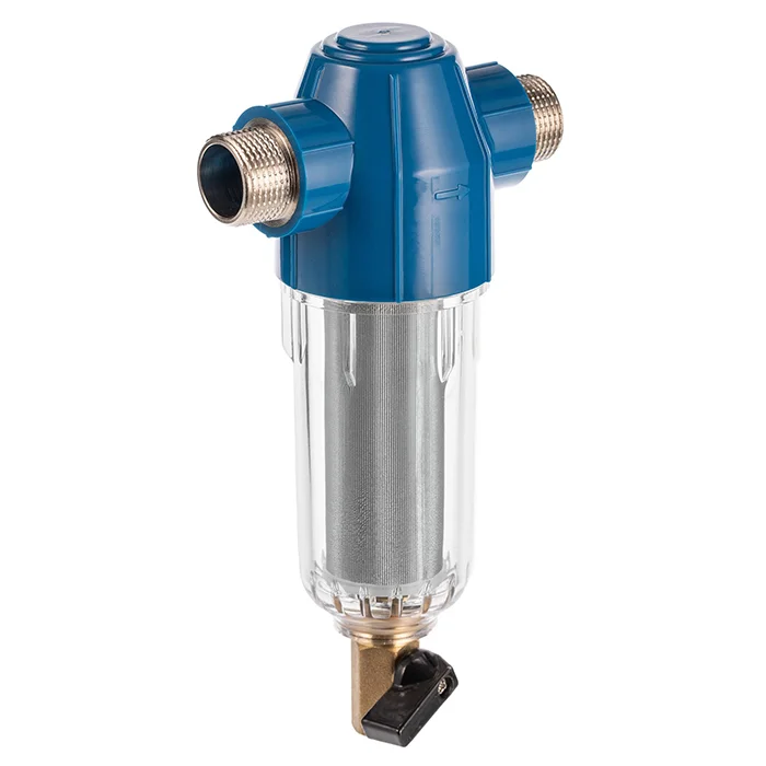 Сетчатый магистральный фильтр Гейзер Хит SE 3/4 дюйма для механической очистки холодной воды