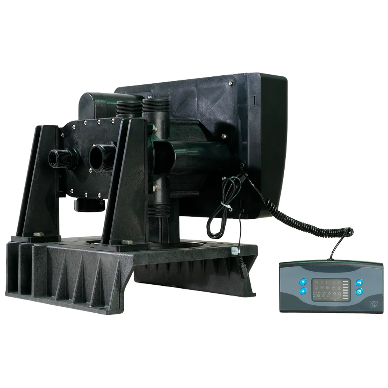 Клапан управления Runxin F88A Twin для непрерывного умягчения воды с LED-дисплеем