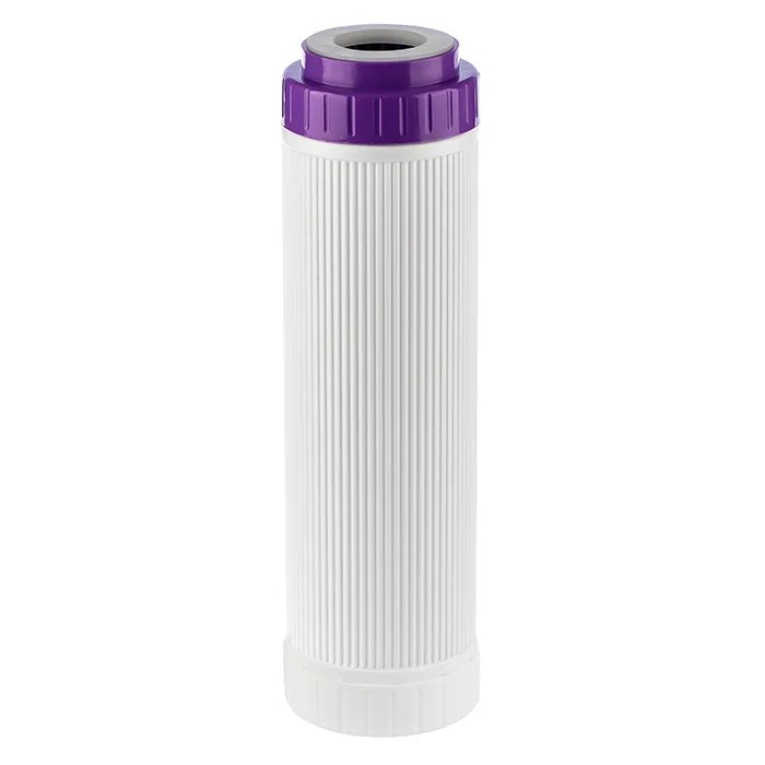 Универсальный картридж комплексной очистки Гейзер БАФ - 10SL: удаление хлора, органики, тяжёлых металлов, улучшение вкуса воды, стандарт 10SL для проточных фильтров