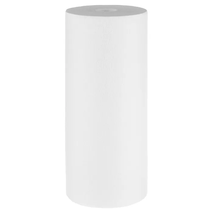 Картридж механической очистки Гейзер PP-25 10ВВ: грубая фильтрация ржавчины, песка, окалины 25 мкм для холодной воды, стандарт Big Blue 10