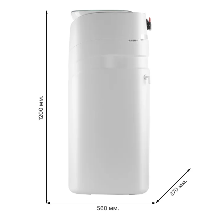 Кабинетный умягчитель воды Гейзер Кабинет WS 1035 размеры