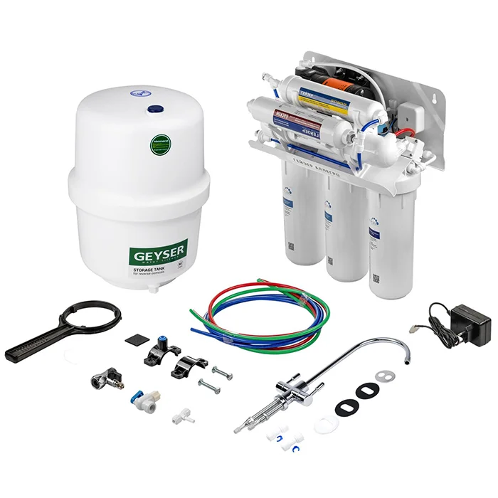 Бытовая система обратного осмоса Гейзер Аллегро ПМ комплектация