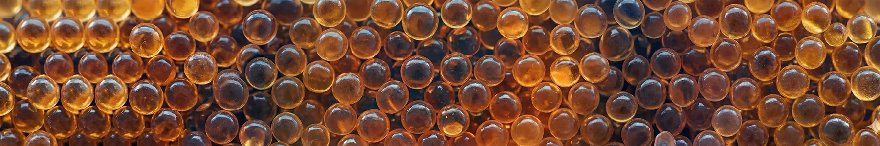 Катионит крупным планом