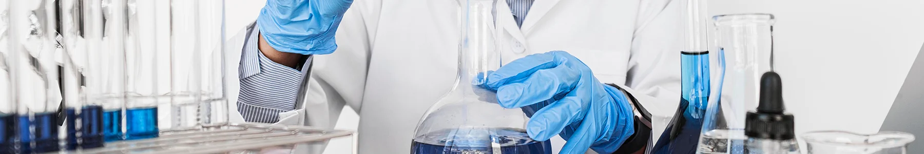 Анализ воды в лаборатории