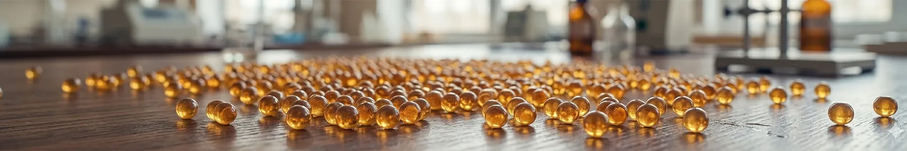 Ионообменная смола на столе